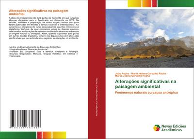 Alterações significativas na paisagem ambiental