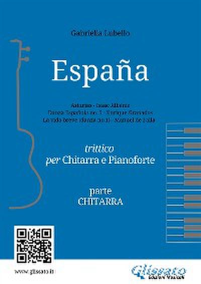 España | Trittico per Chitarra e Pianoforte (parte chitarra)