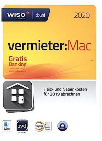 WISO vermieter:Mac 2020, 1 CD-ROM