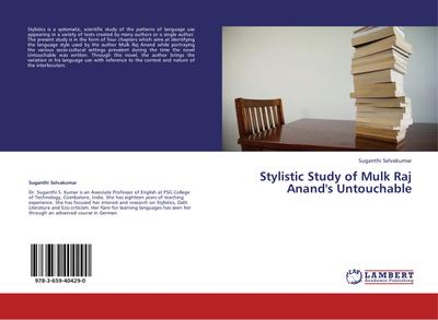 Stylistic Study of Mulk Raj Anand’s Untouchable
