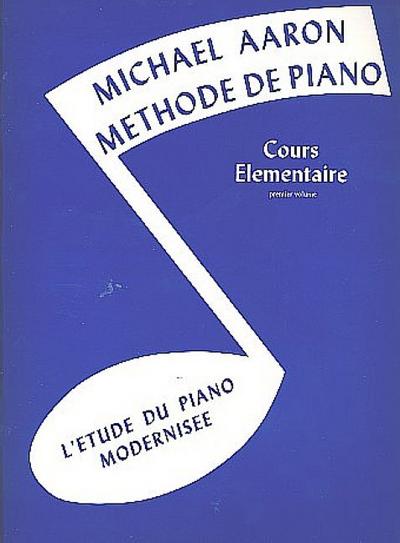 MICHAEL AARON PIANO COURSE BK1 FRENCH