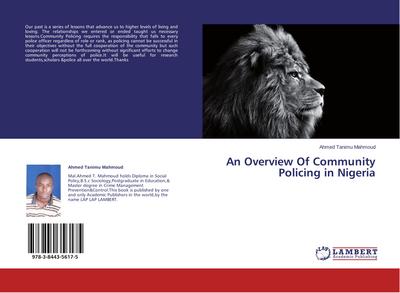 An Overview Of Community Policing in Nigeria