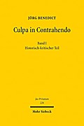 Culpa in Contrahendo. Bd.1