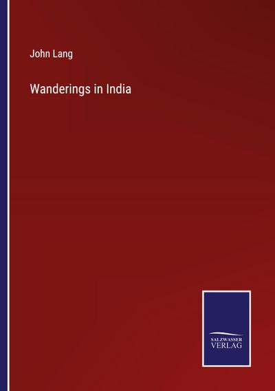 Wanderings in India