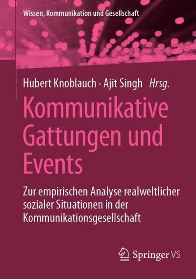 Kommunikative Gattungen und Events