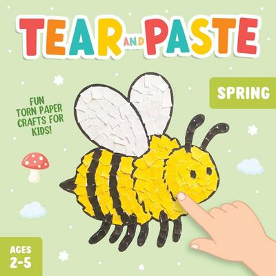 Tear and Paste Spring Crafts for Kids 2-5
