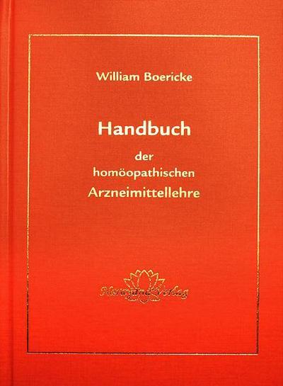 Handbuch der homöopathischen Arzneimittellehre