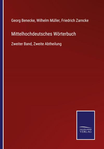 Mittelhochdeutsches Wörterbuch
