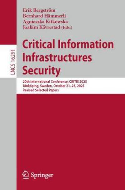 Critical Information Infrastructures Security
