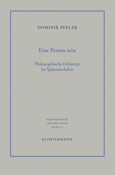 Eine Person sein