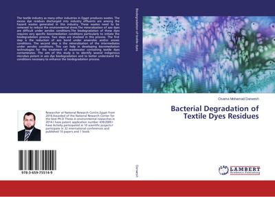 Bacterial Degradation of Textile Dyes Residues