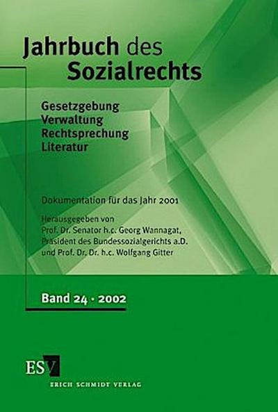 Jahrbuch des Sozialrechts, Band 24