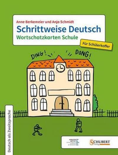 Schrittweise Deutsch / Wortschatzkarten Schule für Schülerkoffer