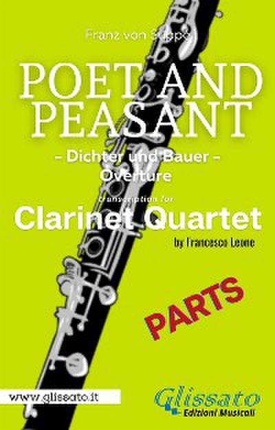 (Bb Clarinet 1 part) Poet and Peasant overture for Clarinet Quartet