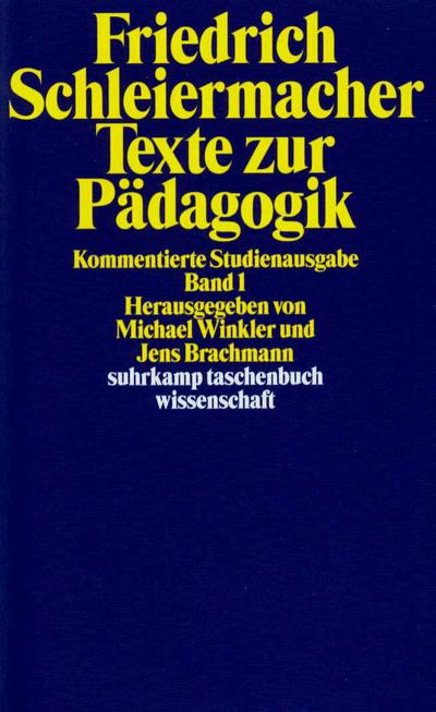Texte zur Pädagogik 1