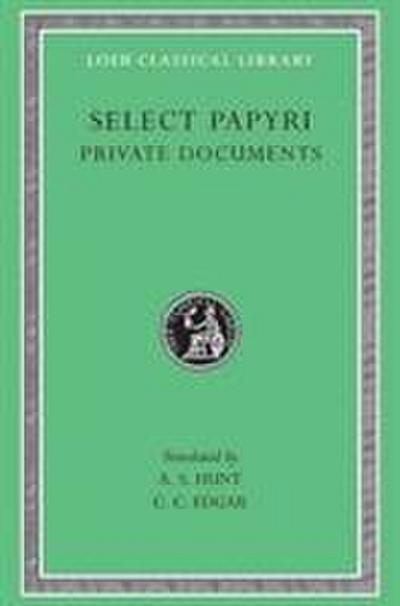 Select Papyri, Volume I