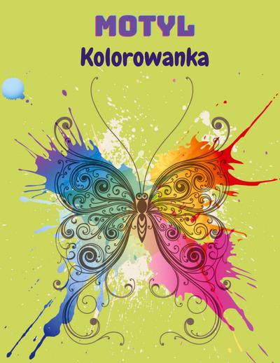 Motyl Kolorowanka