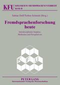 Fremdsprachenforschung heute