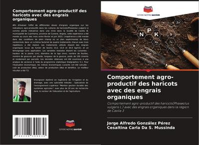 Comportement agro-productif des haricots avec des engrais organiques
