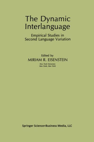 The Dynamic Interlanguage