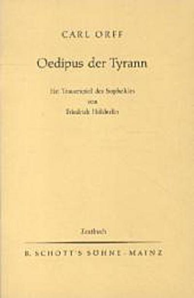 Oedipus der Tyrann