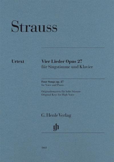 Richard Strauss - Vier Lieder op. 27 