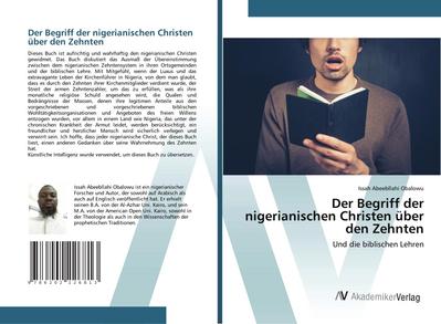 Der Begriff der nigerianischen Christen über den Zehnten