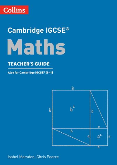 Cambridge Igcse(tm) Maths Teacher’s Guide