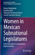 Women in Mexican Subnational Legislatures