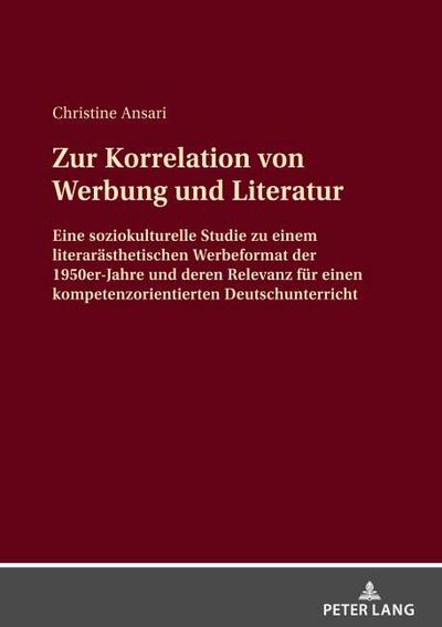Zur Korrelation von Werbung und Literatur