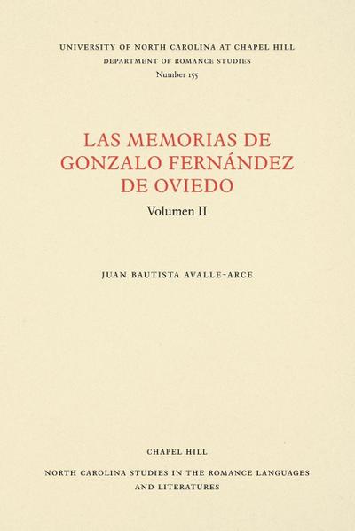 Las Memorias de Gonzalo Fernández de Oviedo