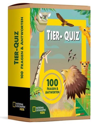 Tier-Quiz. 100 Fragen über Tiere für Quizfans und Tierfans (100 Fragen & Antworten)