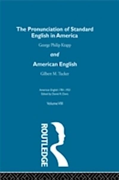 Pronunc Standard Eng America V