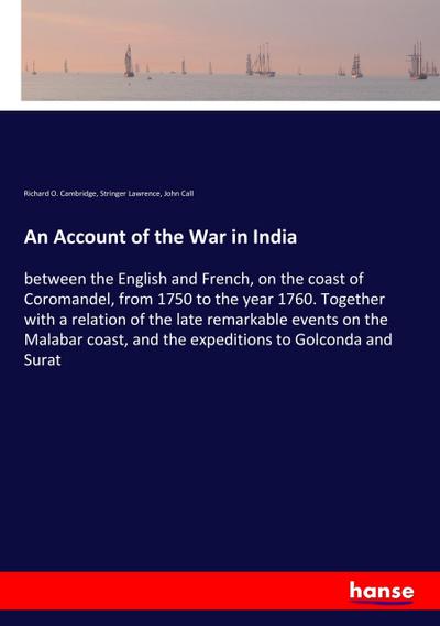 An Account of the War in India