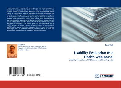 Usability Evaluation of a Health web portal