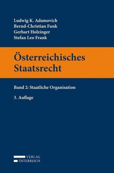 Österreichisches Staatsrecht Staatliche Organisation