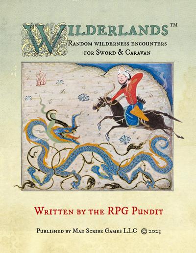 Wilderlands - Random wilderness encounters for Sword & Caravan
