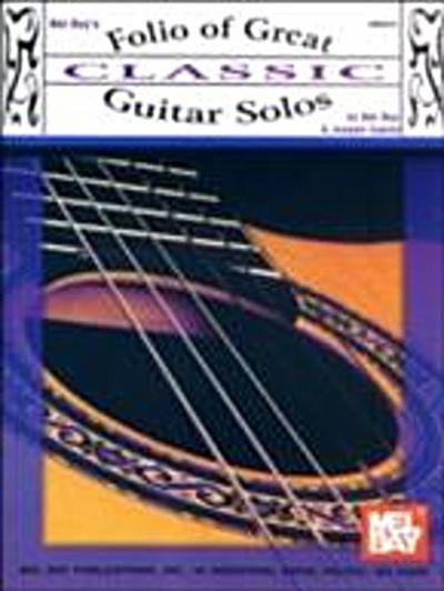 Folio of Great Classic Guitar Solos
