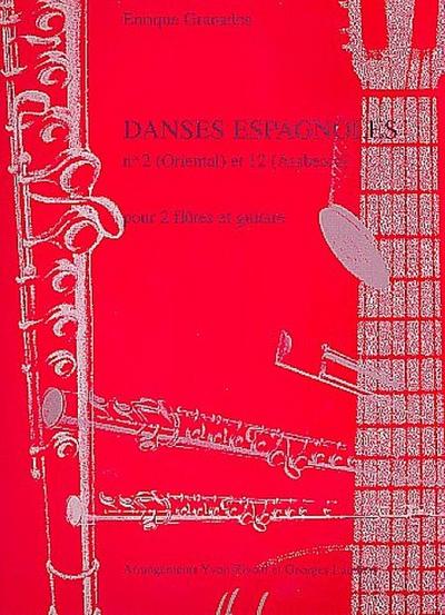 Danses espagnoles no.2 etno.12 pour 2 flutes et