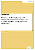 Die Neuen Rechnungslegungs- Und Publizitätsvorschriften Der Gmbh & - Tanja Müller