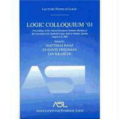Logic Colloquium ’01