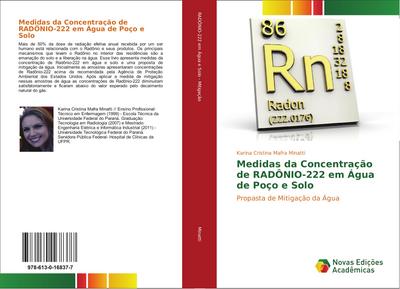 Medidas da Concentração de RADÔNIO-222 em Água de Poço e Solo - Karina Cristina Mafra Minatti