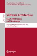 Software Architecture. ECSA 2022 Tracks and Worksh