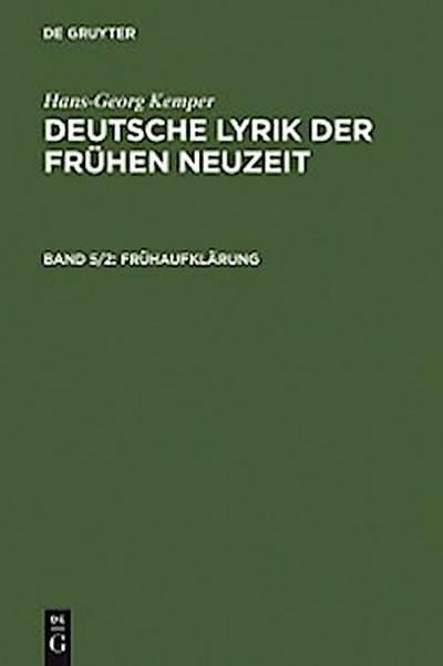 Frühaufklärung