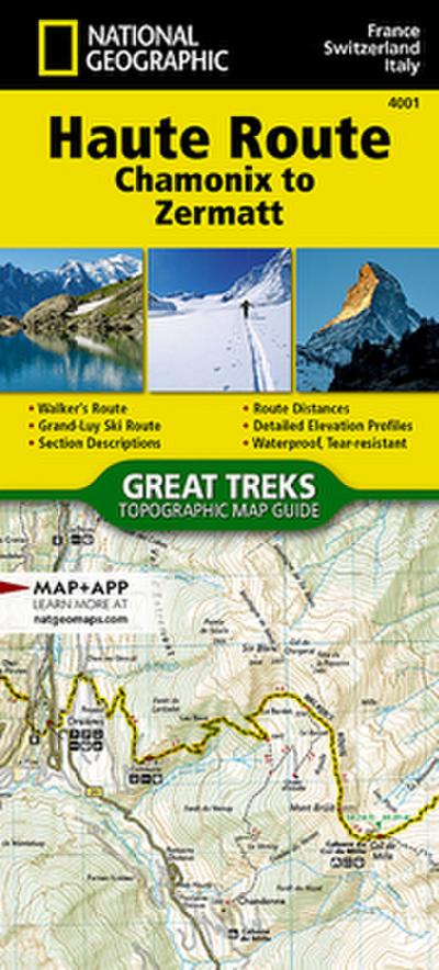 Haute Route (Chamonix-Zermatt) (France, Switzerland) 1:50 000