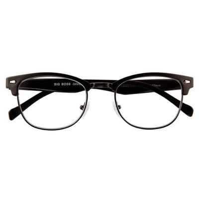 Lesebrille BIG BOSS, schwarz-matt, +1.00 dpt.