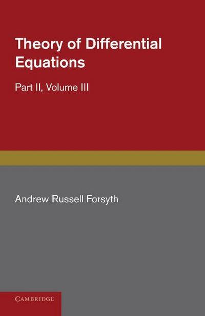 Theory of Differential Equations