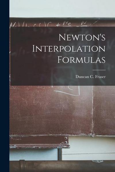 Newton’s Interpolation Formulas