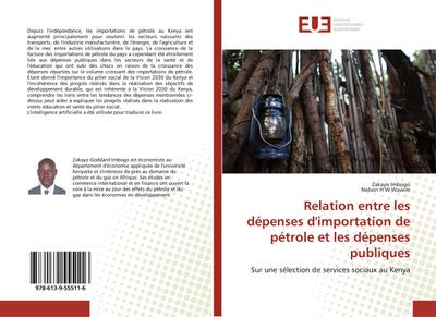 Relation entre les dépenses d’importation de pétrole et les dépenses publiques