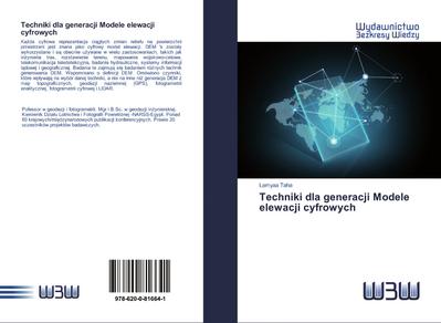 Techniki dla generacji Modele elewacji cyfrowych